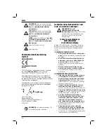 Preview for 98 page of DeWalt DCS387 Original Instructions Manual