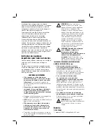 Preview for 115 page of DeWalt DCS387 Original Instructions Manual