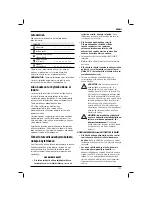 Preview for 127 page of DeWalt DCS387 Original Instructions Manual