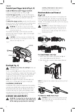 Предварительный просмотр 8 страницы DeWalt DCS388B Manual