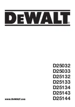 DeWalt DCS388T2 Original Instructions Manual preview