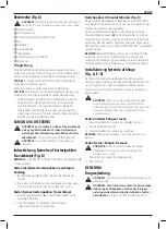 Preview for 13 page of DeWalt DCS389 Original Instructions Manual