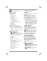 Preview for 14 page of DeWalt DCS391 Original Instructions Manual