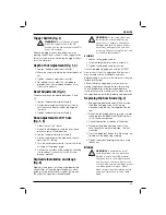 Preview for 45 page of DeWalt DCS391 Original Instructions Manual