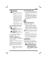 Preview for 61 page of DeWalt DCS391 Original Instructions Manual