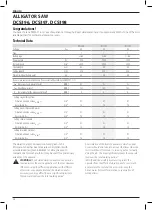 Preview for 28 page of DeWalt DCS396 Original Instructions Manual