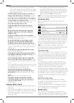 Preview for 32 page of DeWalt DCS396 Original Instructions Manual