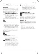 Preview for 81 page of DeWalt DCS396 Original Instructions Manual