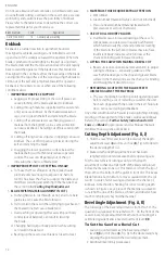 Preview for 14 page of DeWalt DCS512 Instruction Manual