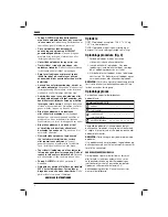 Preview for 8 page of DeWalt DCS551 Original Instructions Manual