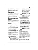 Preview for 9 page of DeWalt DCS551 Original Instructions Manual