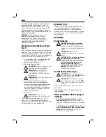 Preview for 12 page of DeWalt DCS551 Original Instructions Manual