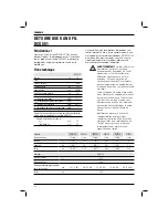 Preview for 54 page of DeWalt DCS551 Original Instructions Manual