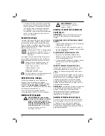 Preview for 62 page of DeWalt DCS551 Original Instructions Manual