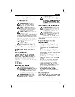 Preview for 89 page of DeWalt DCS551 Original Instructions Manual