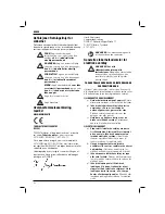 Preview for 94 page of DeWalt DCS551 Original Instructions Manual