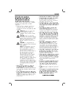 Preview for 109 page of DeWalt DCS551 Original Instructions Manual