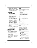 Preview for 121 page of DeWalt DCS551 Original Instructions Manual