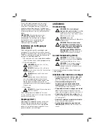 Preview for 138 page of DeWalt DCS551 Original Instructions Manual