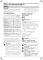 Предварительный просмотр 62 страницы DeWalt DCS565 Original Instructions Manual