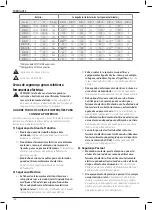 Предварительный просмотр 138 страницы DeWalt DCS572 Instructions Manual