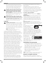 Предварительный просмотр 144 страницы DeWalt DCS572 Instructions Manual