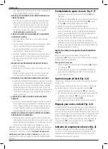 Предварительный просмотр 148 страницы DeWalt DCS572 Instructions Manual