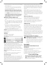 Предварительный просмотр 173 страницы DeWalt DCS572 Instructions Manual