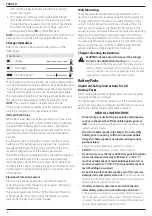 Preview for 12 page of DeWalt DCS573 Series Original Instructions Manual