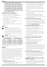 Preview for 16 page of DeWalt DCS573 Series Original Instructions Manual