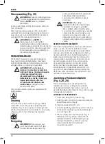 Preview for 30 page of DeWalt DCS575 Original Instructions Manual