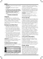 Preview for 100 page of DeWalt DCS575 Original Instructions Manual