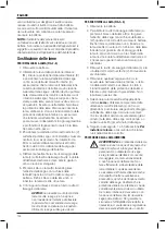 Preview for 126 page of DeWalt DCS575 Original Instructions Manual