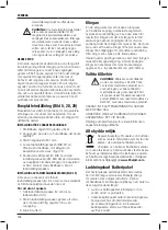 Preview for 230 page of DeWalt DCS575 Original Instructions Manual