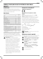 Preview for 51 page of DeWalt DCS577 Original Instructions Manual