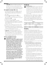 Preview for 108 page of DeWalt DCS577 Original Instructions Manual