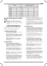 Preview for 113 page of DeWalt DCS577 Original Instructions Manual