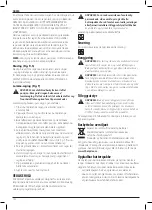 Preview for 124 page of DeWalt DCS577 Original Instructions Manual