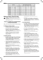 Preview for 154 page of DeWalt DCS577 Original Instructions Manual