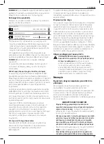 Preview for 187 page of DeWalt DCS577 Original Instructions Manual