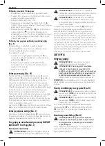 Preview for 192 page of DeWalt DCS577 Original Instructions Manual