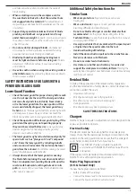 Preview for 15 page of DeWalt DCS578 Original Instructions Manual