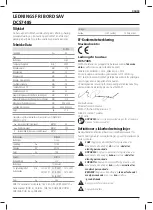 Предварительный просмотр 9 страницы DeWalt DCS7485 Original Instructions Manual