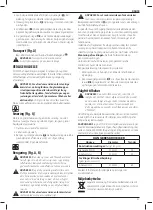 Предварительный просмотр 23 страницы DeWalt DCS7485 Original Instructions Manual