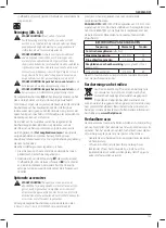 Предварительный просмотр 125 страницы DeWalt DCS7485 Original Instructions Manual