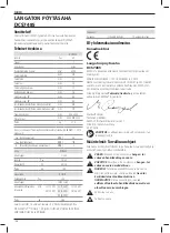 Предварительный просмотр 158 страницы DeWalt DCS7485 Original Instructions Manual