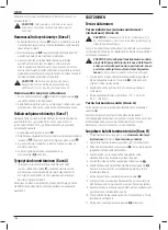 Предварительный просмотр 168 страницы DeWalt DCS7485 Original Instructions Manual