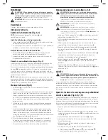 Предварительный просмотр 45 страницы DeWalt DCS778 Original Instructions Manual