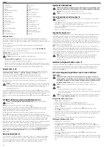 Предварительный просмотр 148 страницы DeWalt DCS781 Original Instructions Manual