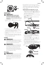 Preview for 13 page of DeWalt DCST925 Instruction Manual